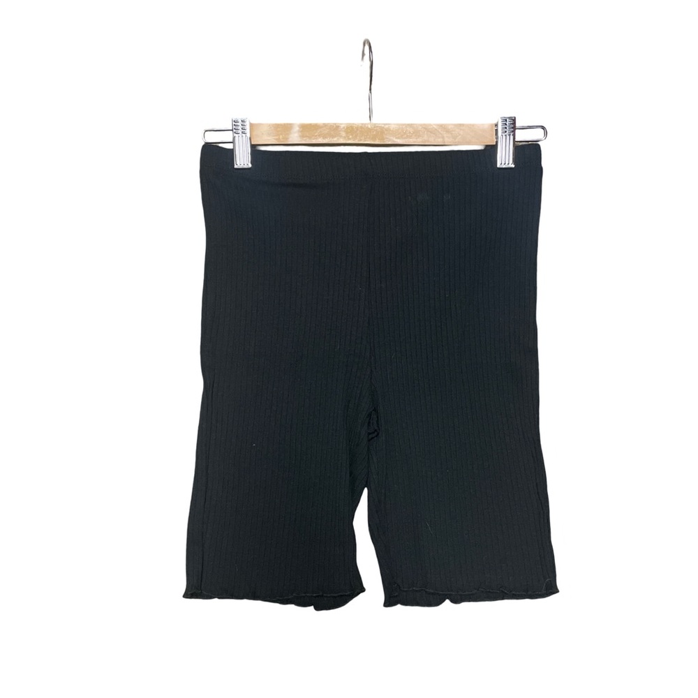 BP black size small ribbed biker shorts